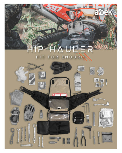 ALBEK HIP HAULER BLACK HIP PACK