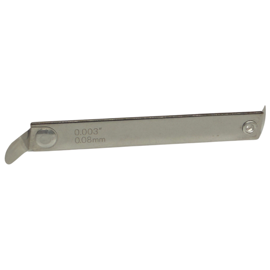 WHITES TAPPET FEELER GAUGE 0.05MM - 0.08MM / 0.002" - 0.003"