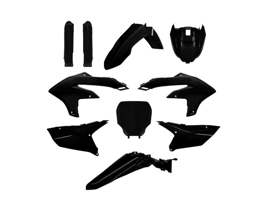 POLISPORT YAMAHA YZ450F 23-25 YZ250F/YZ450FX 24-25 YZ250FX 2025 BLACK PLASTICS KIT