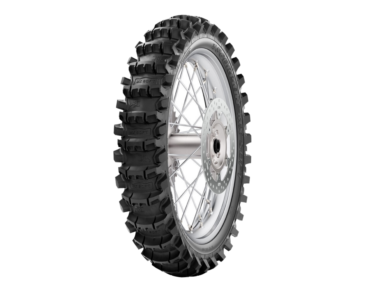 PIRELLI SCORPION MX 120/80-19 SOFT SAND/MUD REAR TYRE