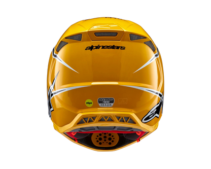 ALPINESTARS 2025 S-M10 AMPRESS BLACK/YELLOW HELMET