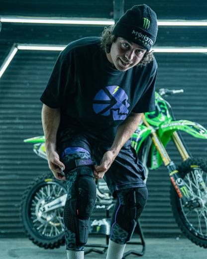 EVS SLAYCO96 LIMITED EDITION KNEE PADS GHOST LEOPARD