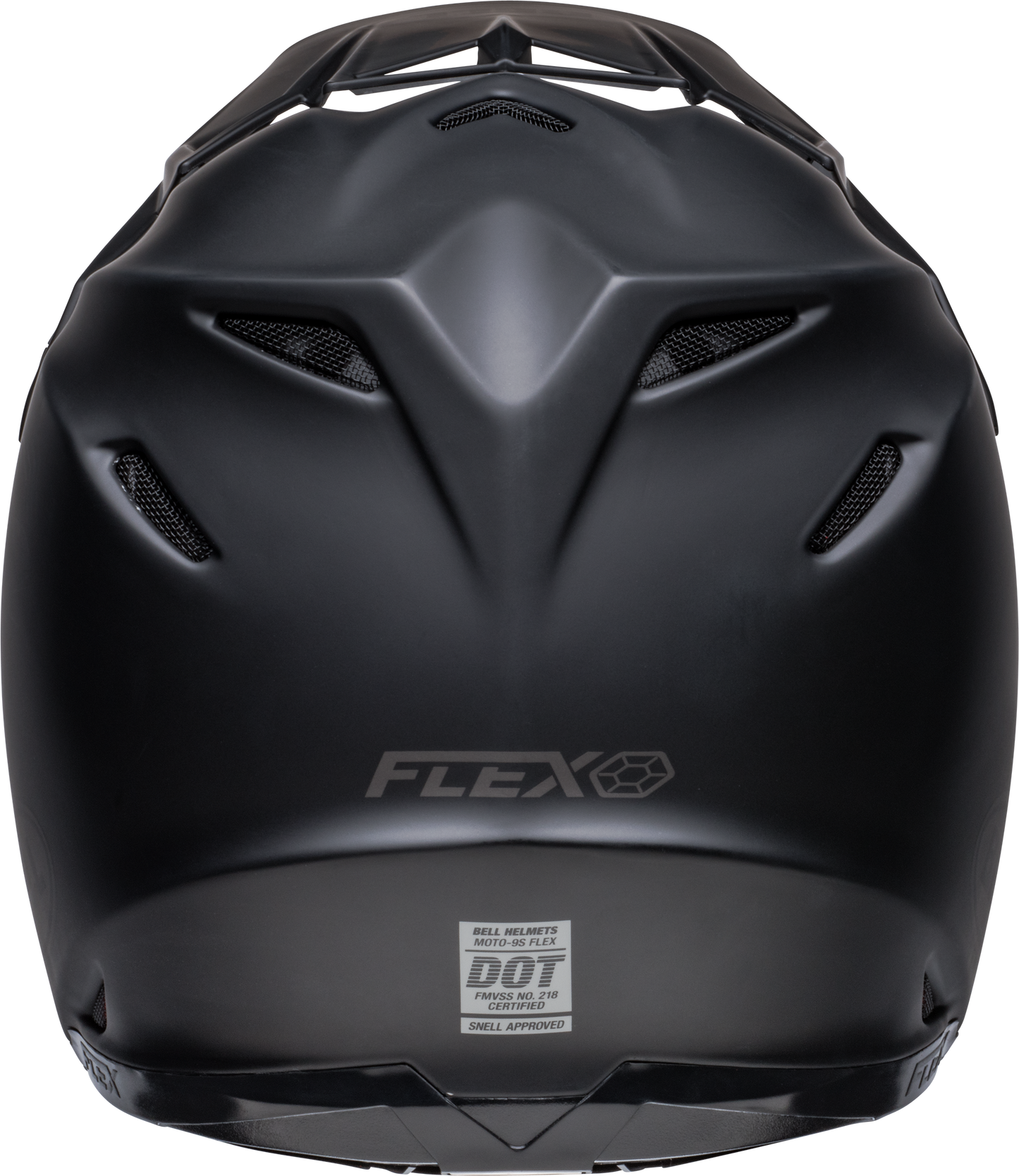 BELL 2024 MOTO-9S FLEX SOLID MATTE BLACK HELMET