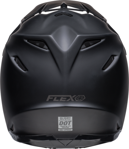 BELL 2024 MOTO-9S FLEX SOLID MATTE BLACK HELMET
