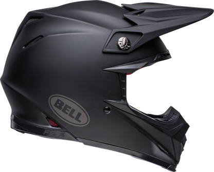 BELL 2024 MOTO-9S FLEX SOLID MATTE BLACK HELMET