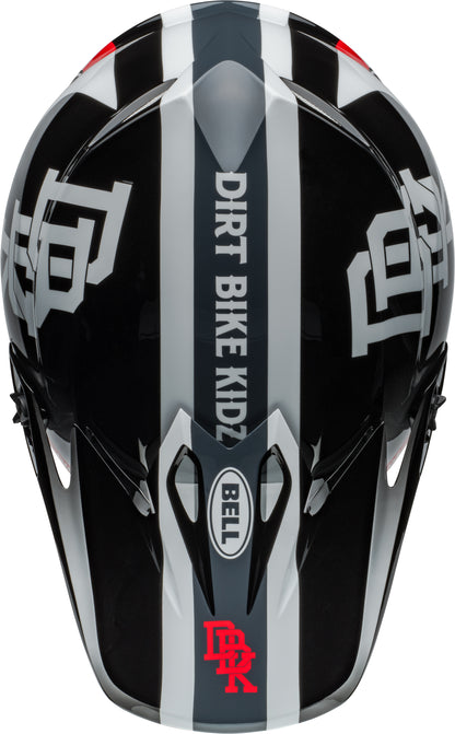 BELL 2024 MX-9 MIPS TWITCH DBK BLACK/WHITE HELMET