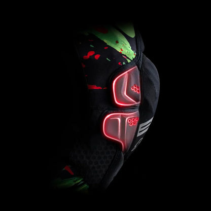 EVS SLAYCO96 X RENEN LIMITED EDITION YOUTH KNEE PADS EXPLOSION