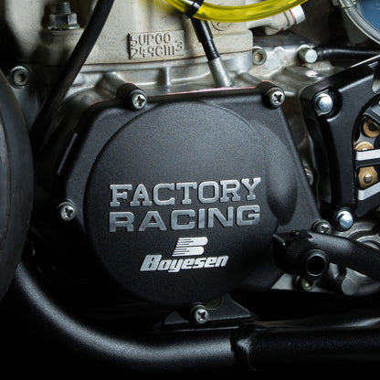BOYESEN FACTORY RACING IGNITION COVER KAWASAKI KX125 92-02