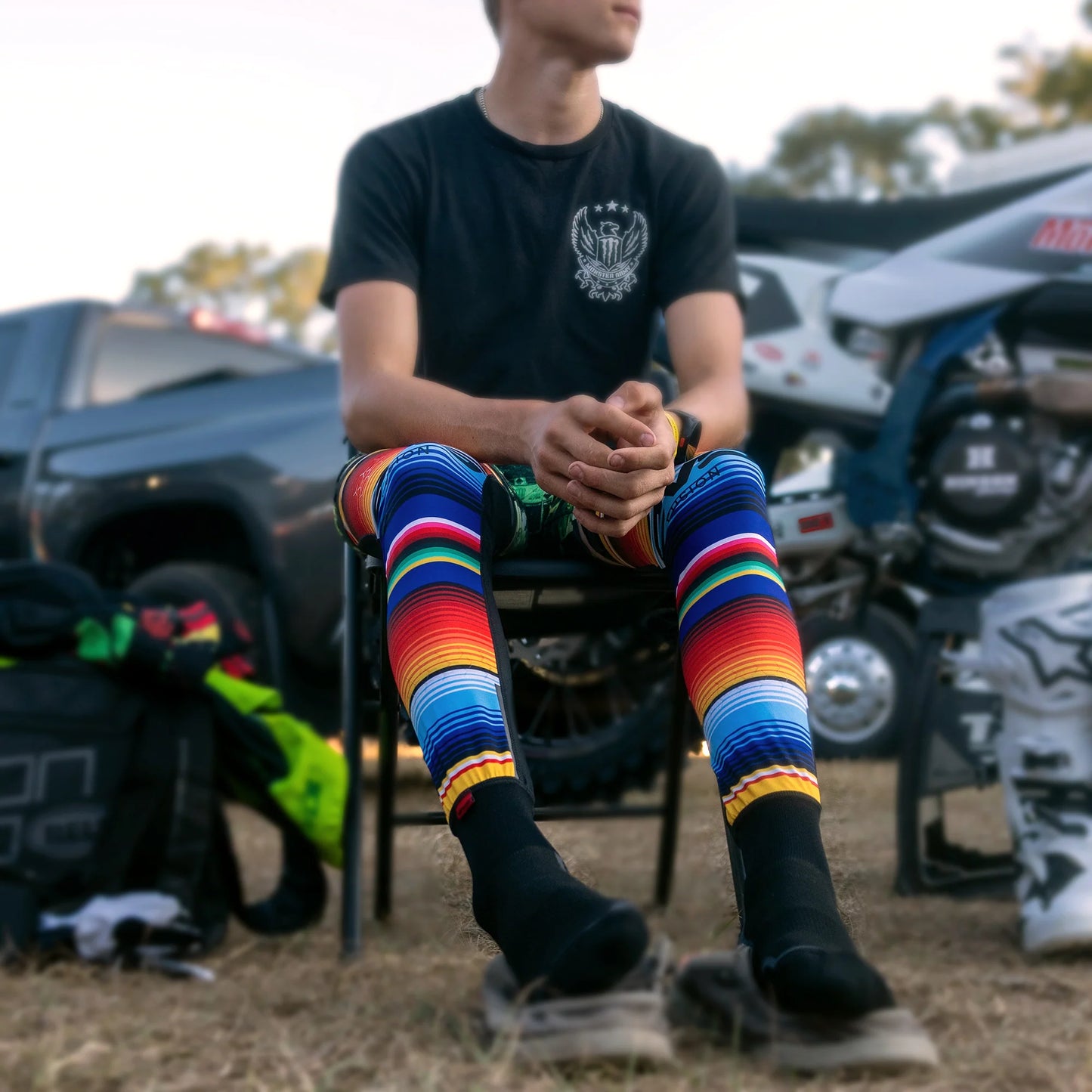 EVS FUSION HANNYA KNEE BRACE SOCKS