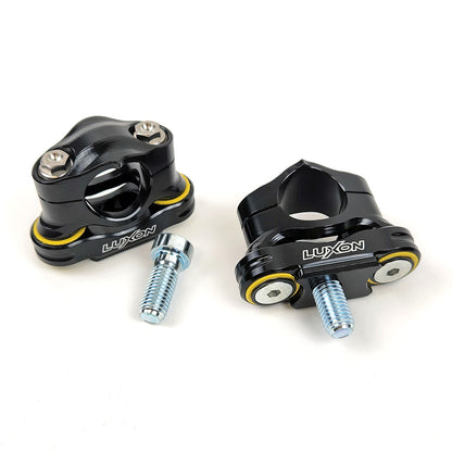LUXON 4-POST RUBBER ISOLATED  1 1/8" BAR MOUNTS (FOR LUXON GEN3 TRIPLE CLAMPS & XTRIG CLAMPS)