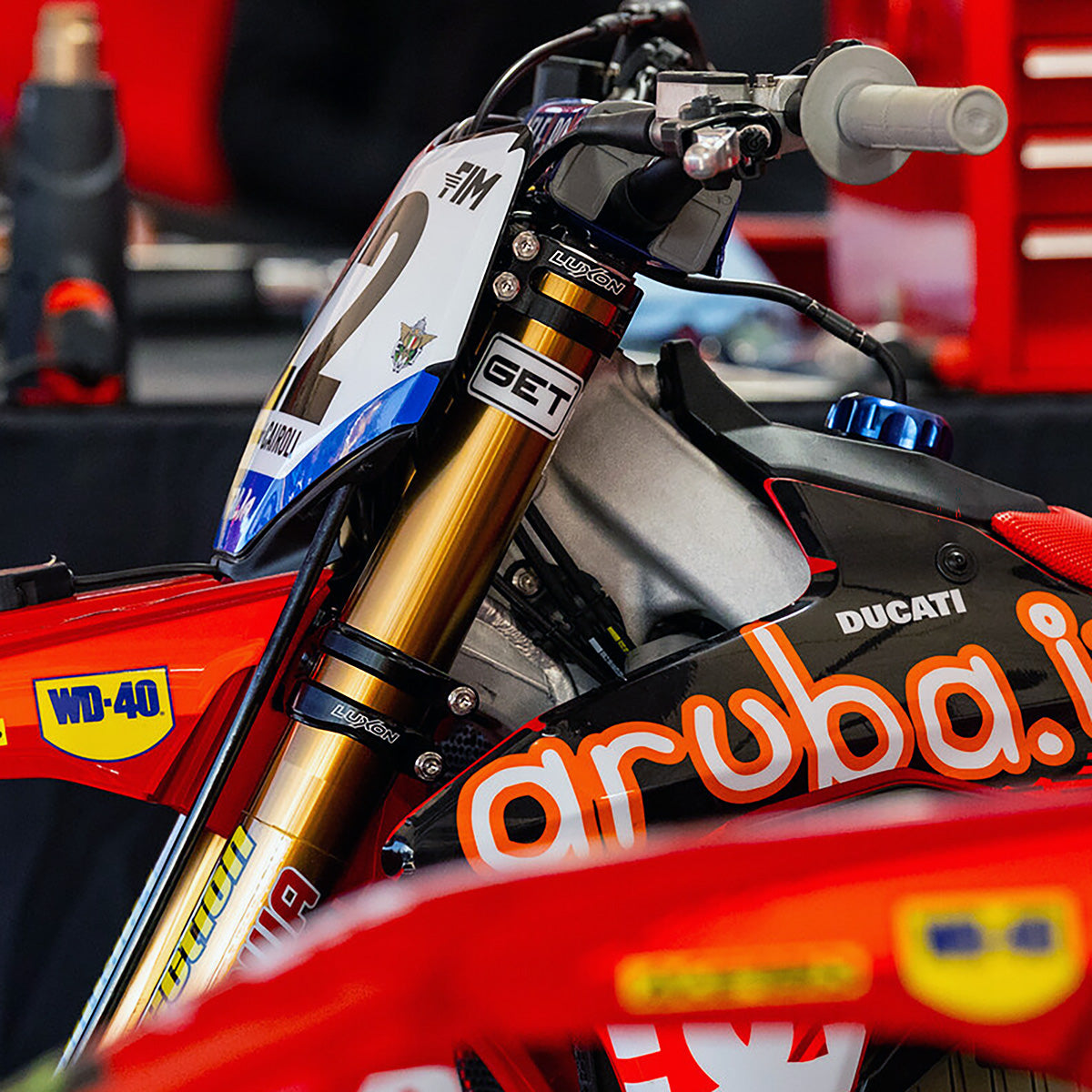 LUXON GEN3 PRO TRIPLE CLAMPS DUCATI DESMO450 MX 2026