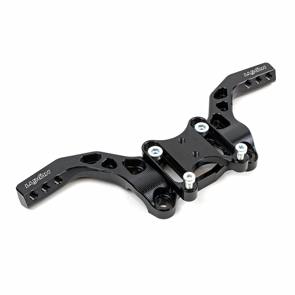 LUXON OFF-ROAD BAR MOUNT SETUP (FOR SCOTTS STEERING DAMPER AND HANDGUARD MOUNTS)