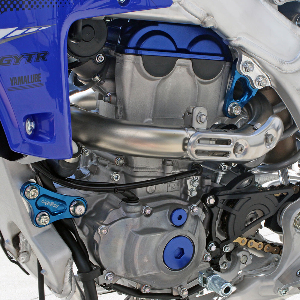 LUXON YAMAHA YZ250F 24-25 BLACK ENGINE MOUNTS