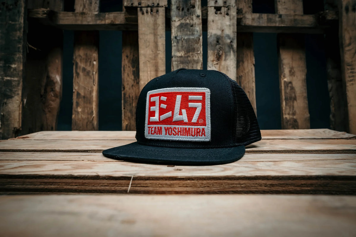 YOSHIMURA TEAM BLACK SNAPBACK TRUCKER HAT