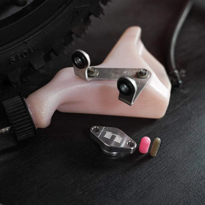 NIHILO CONCEPTS OIL INJECTION BLOCK OFF KIT KTM 50 SX MINI 03-23
