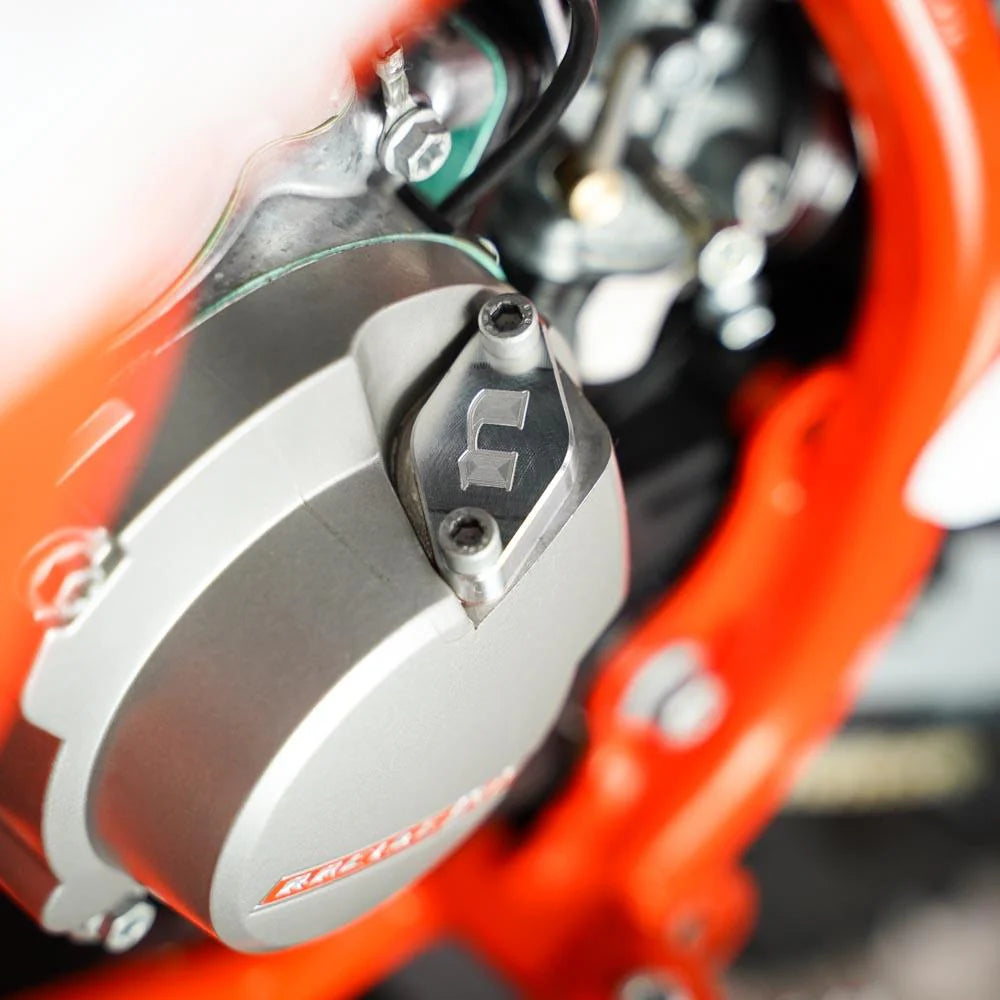 NIHILO CONCEPTS OIL INJECTION BLOCK OFF KIT KTM 50 SX MINI 03-23