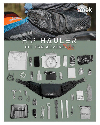 ALBEK HIP HAULER BLACK HIP PACK