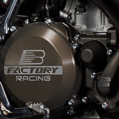 BOYESEN WORKS EDITION CLUTCH COVER KTM SX/SX-F/XC/XC-F 23-27 EXC/EXC-F 24-26 / HUSQVARNA FC/FX/TC/TX 23-27 FE/TE 24-26 / GASGAS EC/EX/MC 24-27