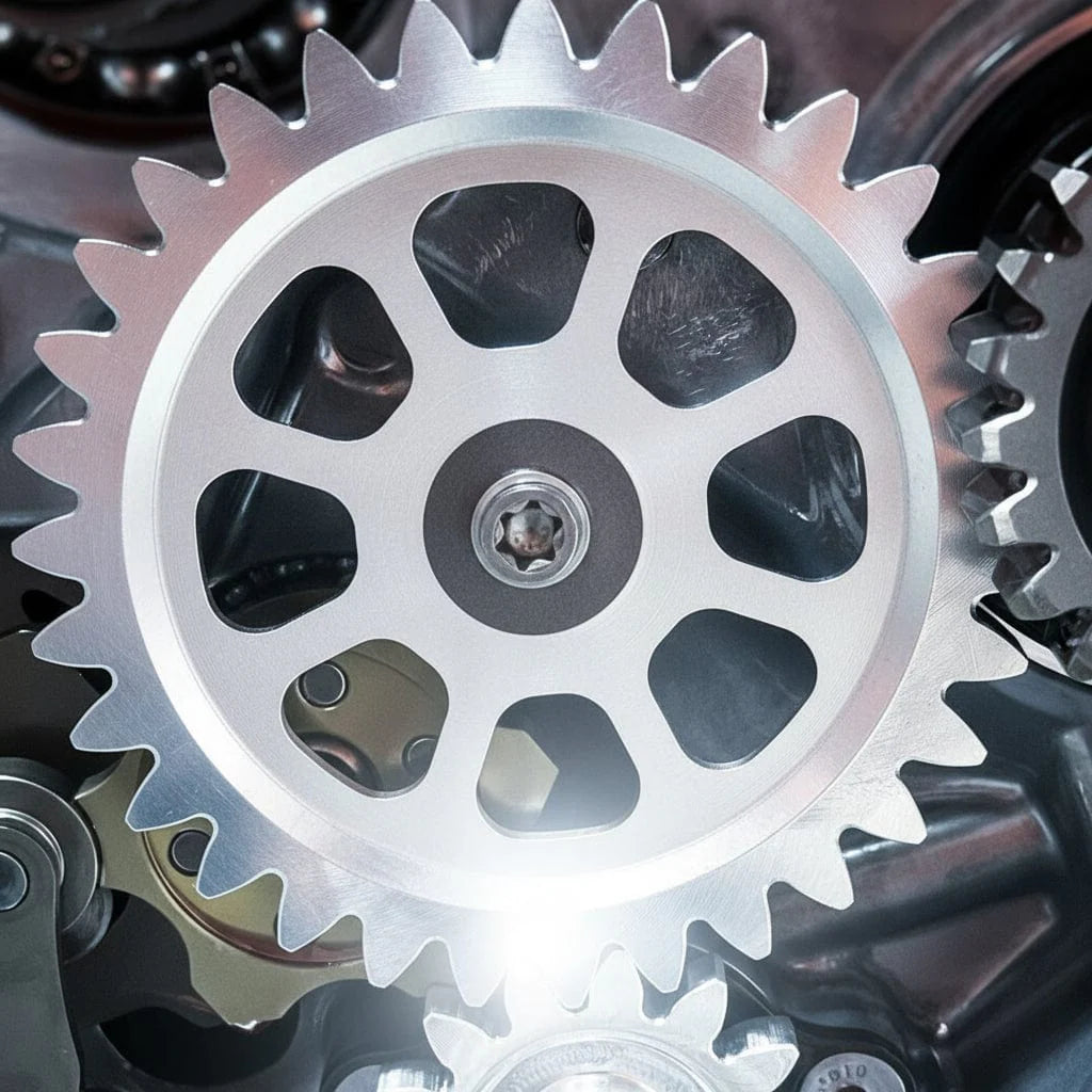 NIHILO CONCEPTS BILLET OIL PUMP GEAR TRIUMPH TF 250-X 24-26 TF 450-X 2026