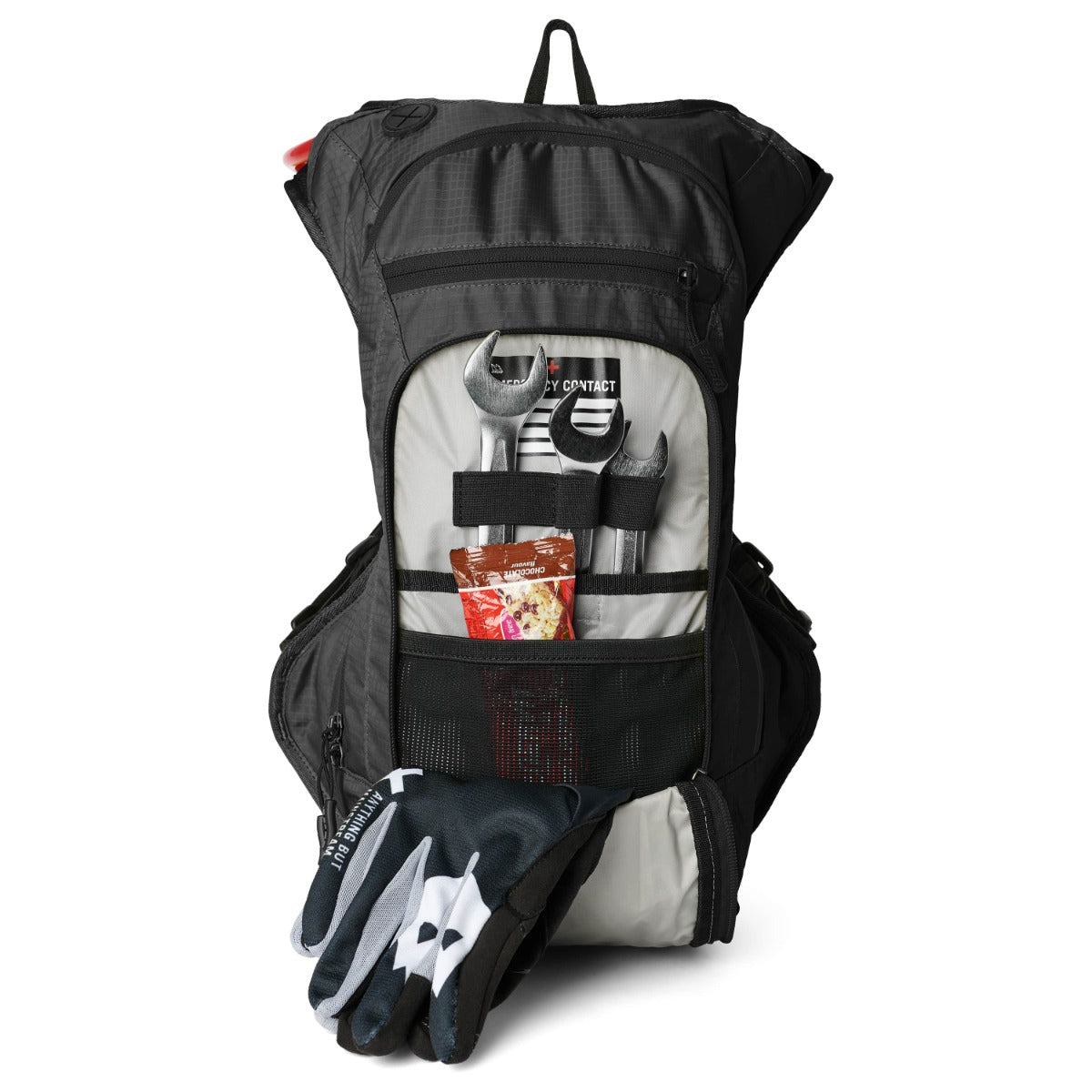 USWE OUTLANDER MOTO 9L BLACK HYDRATION PACK