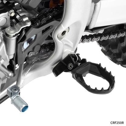 ZETA MAX ULTRAWIDE FOOTPEGS HONDA CRF450R 02-27 CRF250R 04-27 CR125R / CR250R 02-07